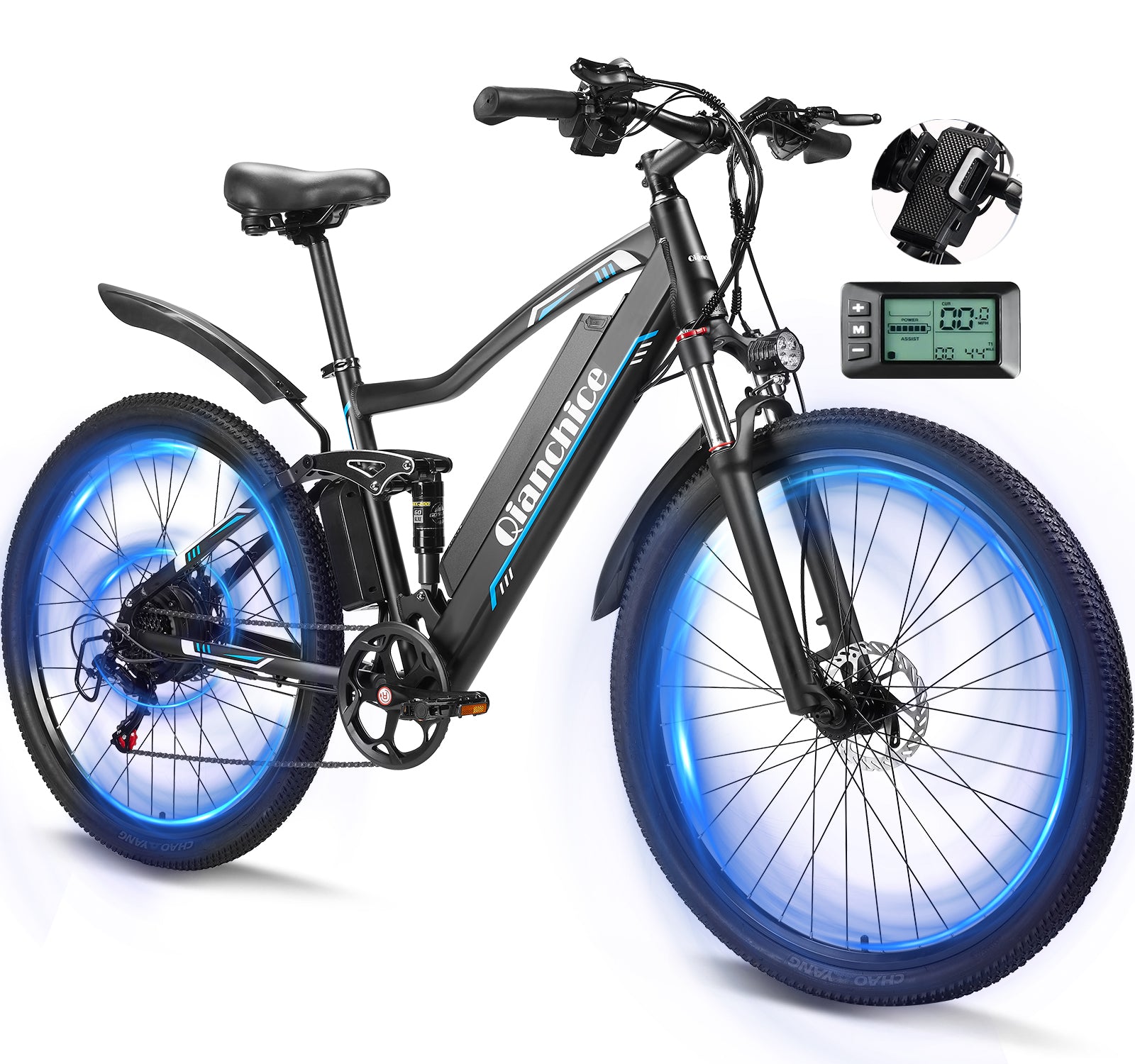 Q19 Qianchice Ebike 1000W Ebikes 48V 15AH Battery 29*2.1" Electric Bicycle Cheap Price"
