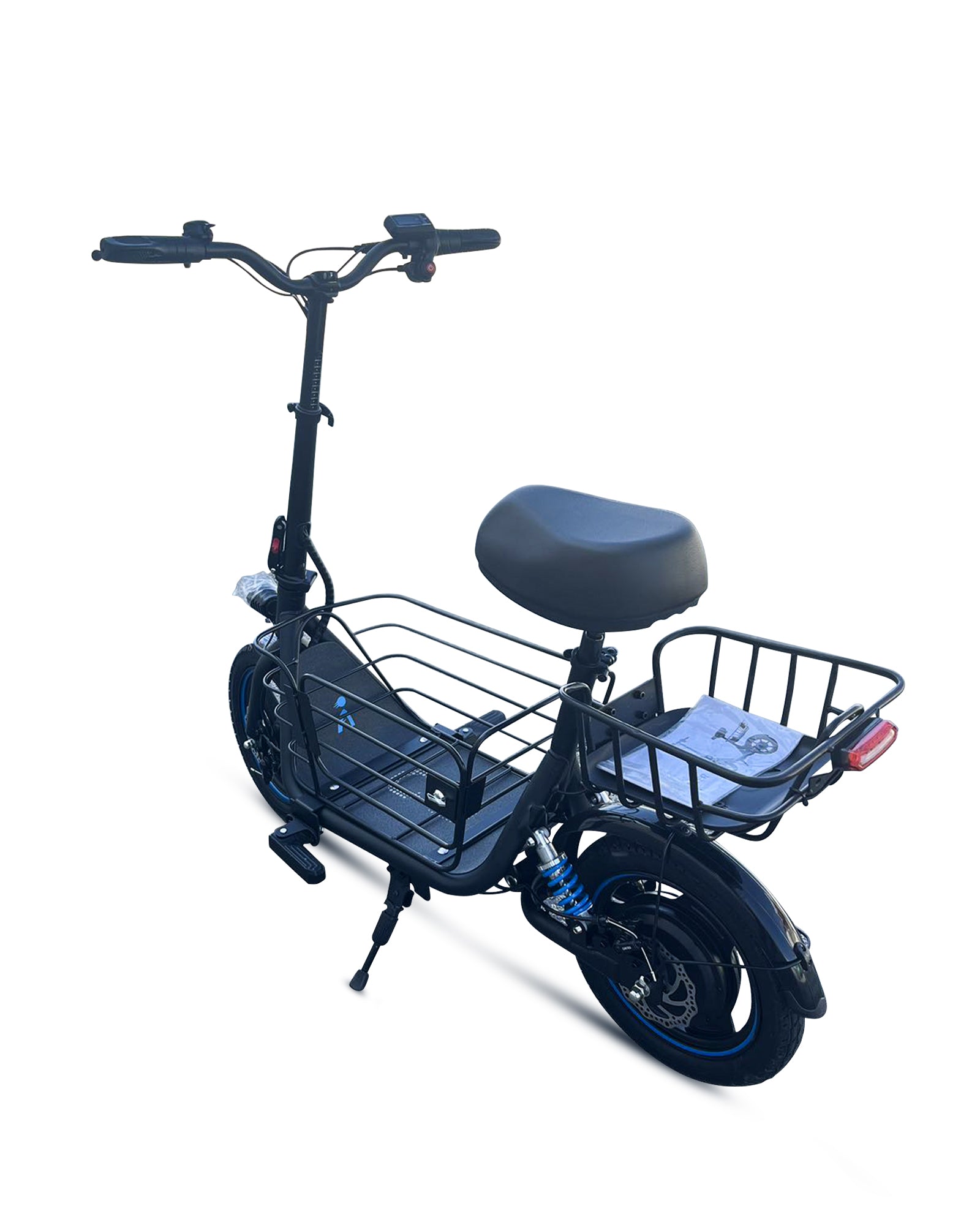 Gyroor C1Plus Electric Scooter 650W With Removeable Two Baskets, Ample Storage for Pets & Cargo-UL2272 New version