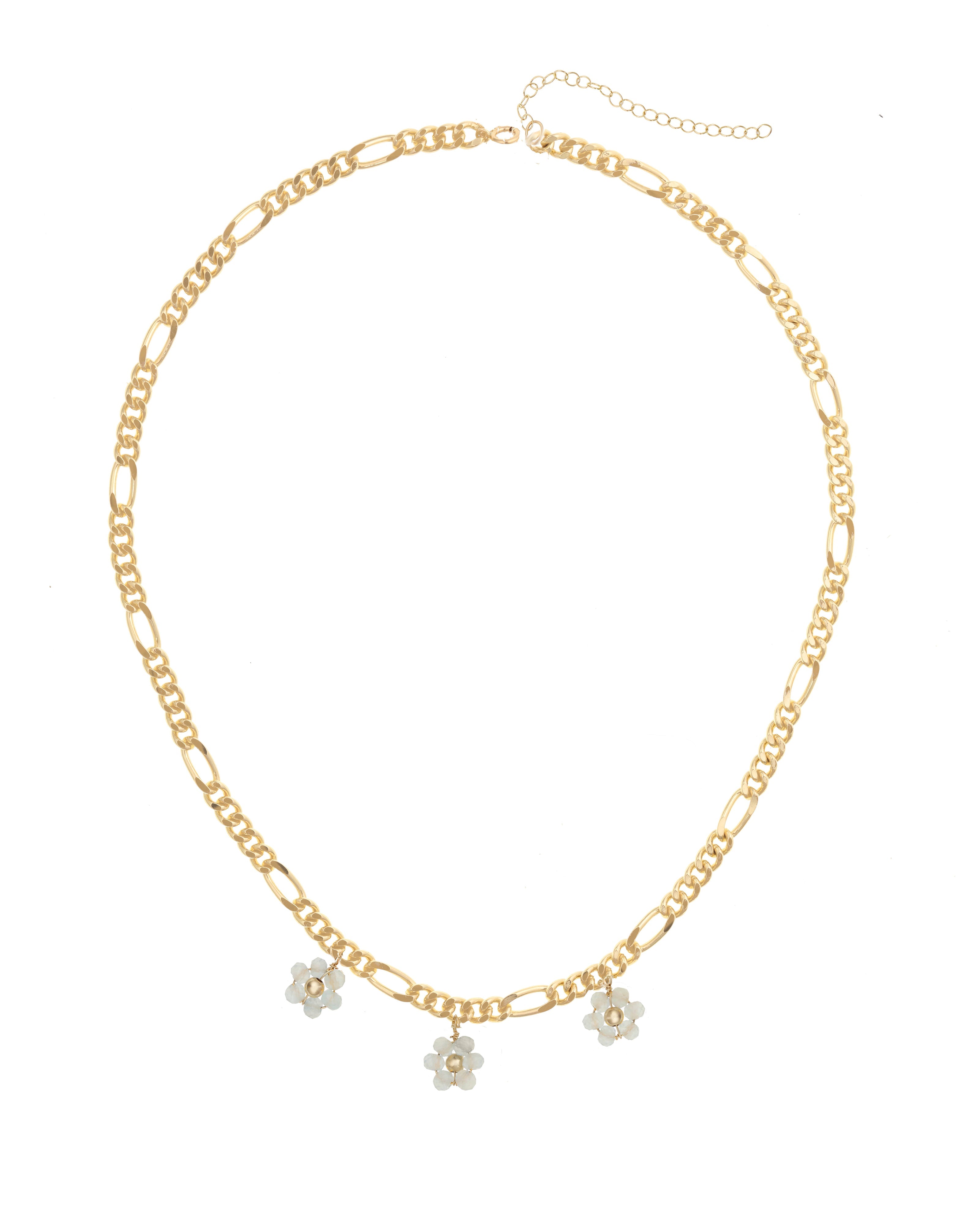 Celeste Necklace | Gemstone: Aquamarine | Metal Color: Gold