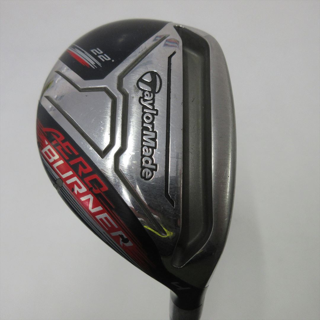 TaylorMade Hybrid Fair Rating AERO BURNER Black HY 22° Stiff REAX 60
