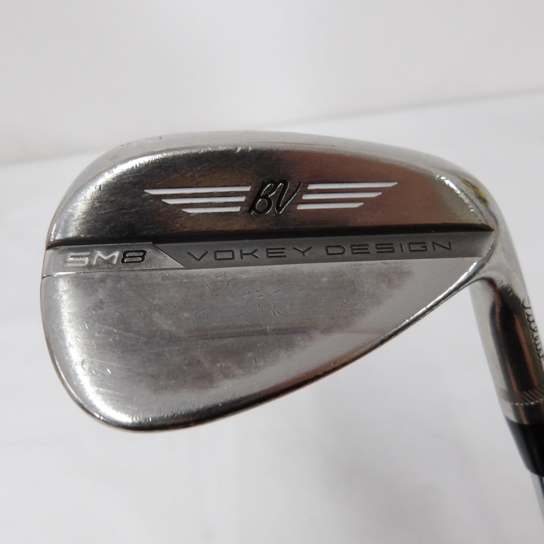 Titleist Wedge VOKEY SPIN MILLED SM8 Brushed Steel 52° Dynamic Gold S200