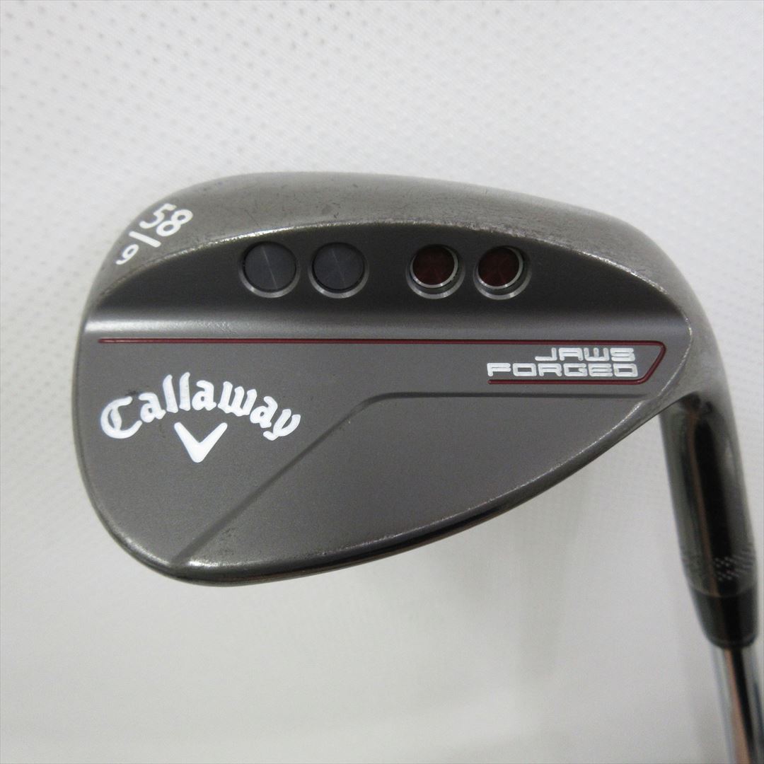 Callaway Wedge JAWS FORGED(2023) Charcoal Black 58° NS PRO MODUS3 TOUR105