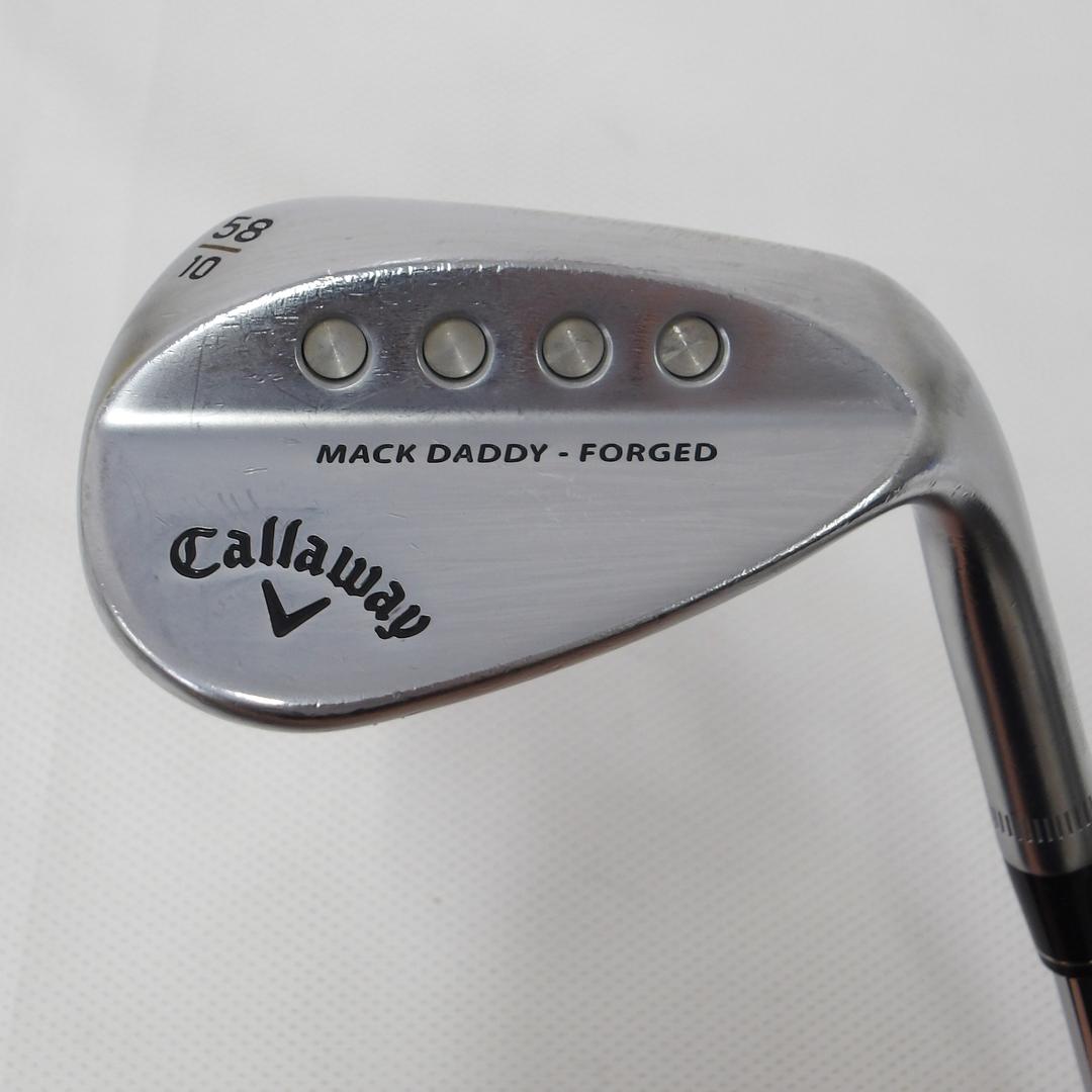 Callaway Wedge MACK DADDY FORGED(2019) Chrome Plated 58° NS PRO 950GH