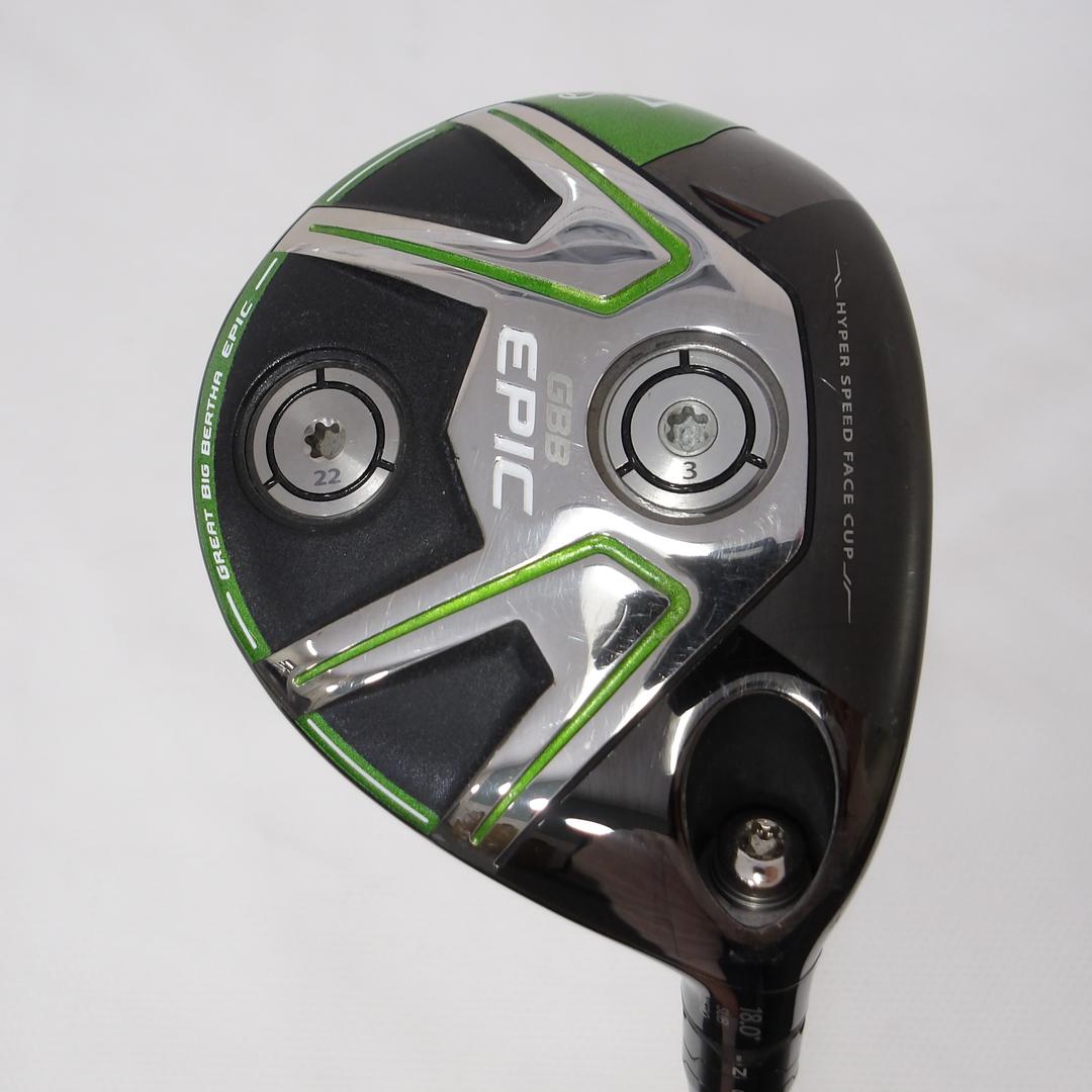 Callaway Fairway GBB EPIC SUBZERO 5W 18° Stiff Speeder EVOLUTION 3 FW 60