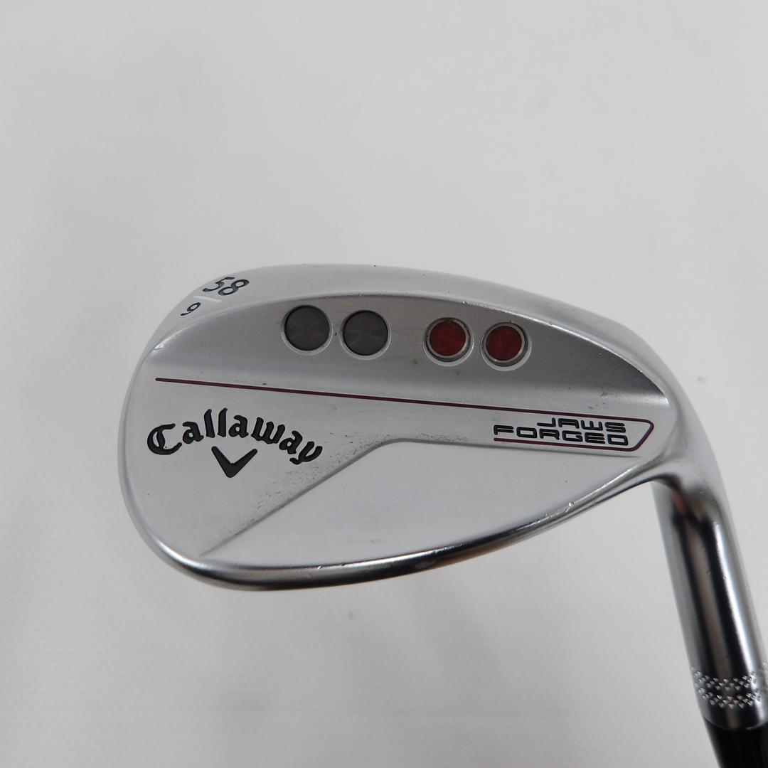 Callaway Wedge JAWS FORGED(2023) Chromium Plating 58° Dynamic Gold S200