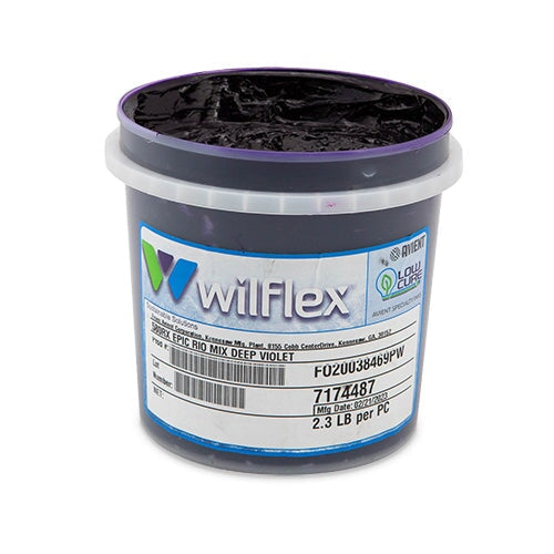 Wilflex Epic Rio Deep Violet Plastisol Ink (Mixing Component)