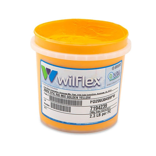 Wilflex Epic Rio Golden Yellow Plastisol Ink (Mixing Component)