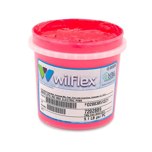 Wilflex Epic Rio Electric Pink Plastisol Ink (Mixing Component)