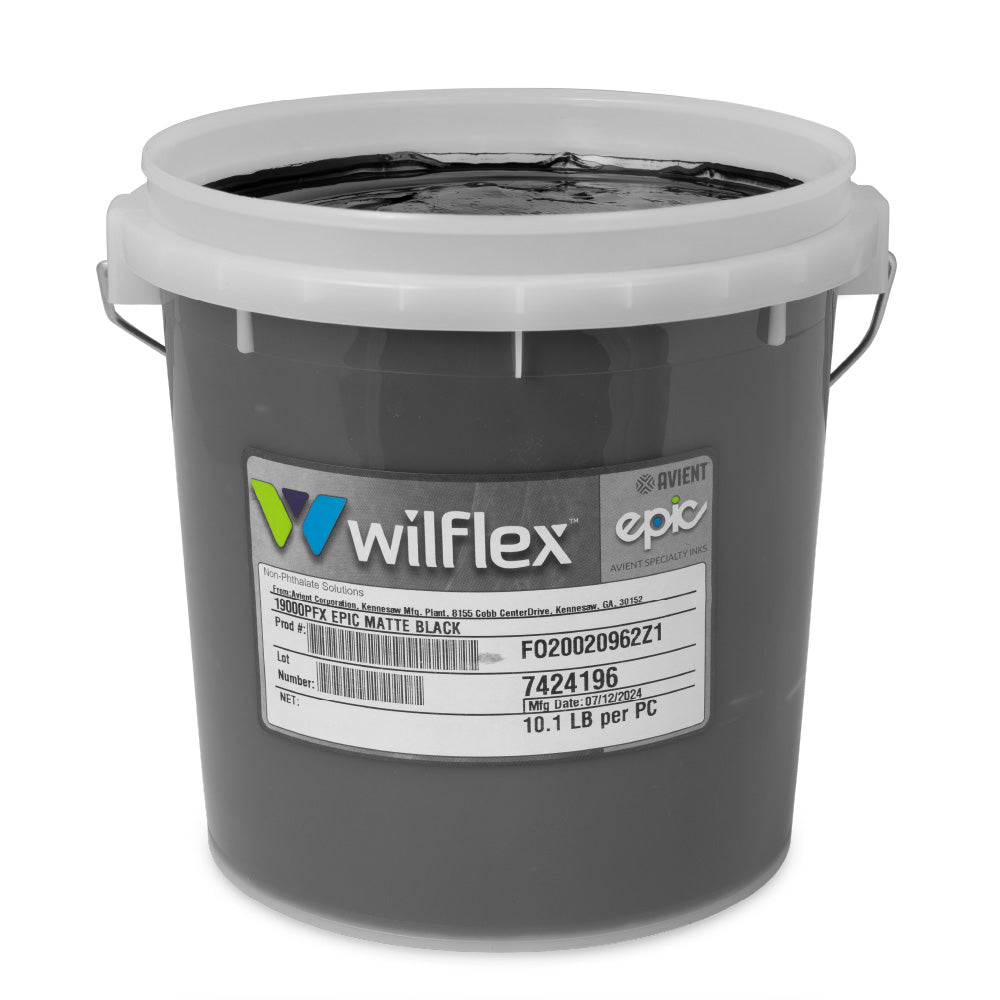 Wilflex Epic Matte Black Plastisol Ink