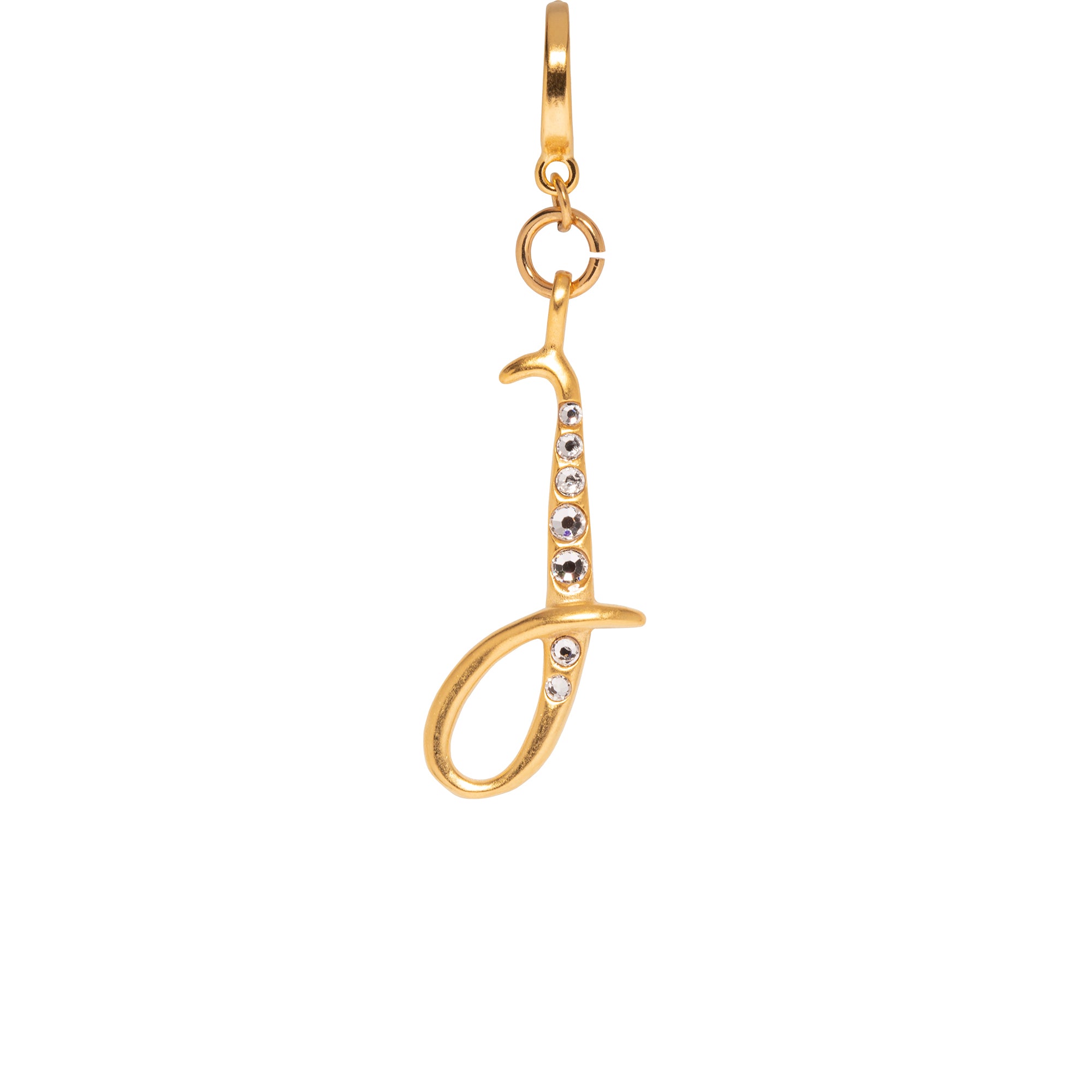 Jade Initial Clip-On Charm